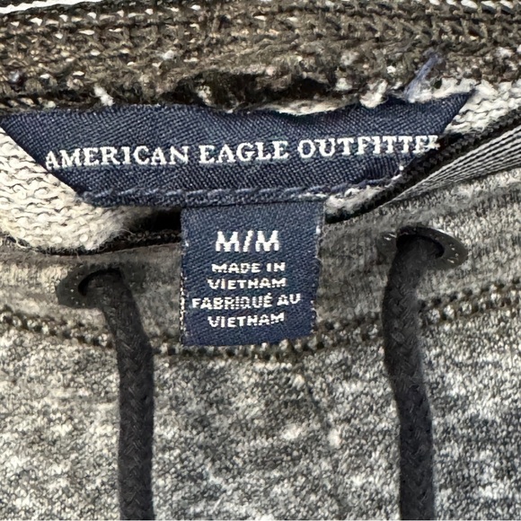 American Eagle Women’s Gray Knit Jogger Pants Size M - Picture 3 of 5